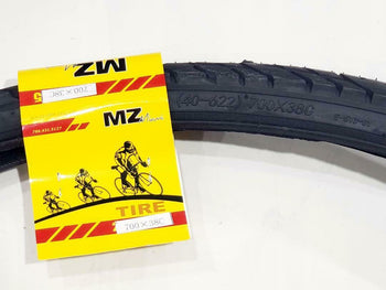 700 X38 (40-622) TWO HIGH QUALITY BLACK  TIRES AND 2 INNER TUBES FIT 29 WHEELS