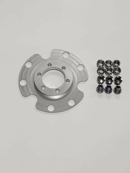 MOTORIZED BICYCLE REAR DISC BRAKE ADAPTER AND 46T SPROCKET SET