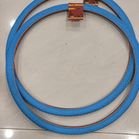 26X1 3/8(37-509)TWO QUALITY TIRES LIGHT BLUE  fits only the 26"chinese bike in the picture