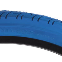 (2) 26x2.125 TIRES, WHEEL TWO HIGH QUALITY BLUE BICYCLE STREET TIRES