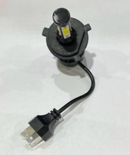 MOTORCYCLE LED LIGHT 4 LEDS HI/LOW 6000L,BOMBILLLO LED 4 LED LARGA Y CORTA 6000L