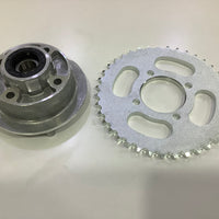 SUZUKI AX100, SPROCKET Y PORTA SPROCKET, 428-39T