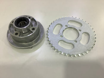 SUZUKI AX100, SPROCKET Y PORTA SPROCKET, 428-39T