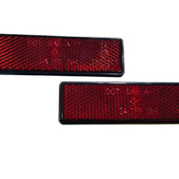 Red Reflector Tail Brake Stop Marker for Car Truck Atuo ATV, REFLECTOR ROJO