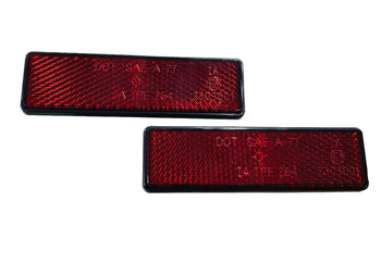 Red Reflector Tail Brake Stop Marker for Car Truck Atuo ATV, REFLECTOR ROJO