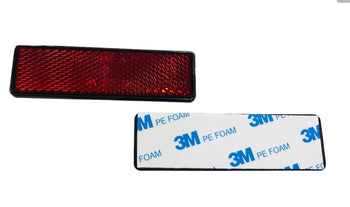 Red Reflector Tail Brake Stop Marker for Car Truck Atuo ATV, REFLECTOR ROJO