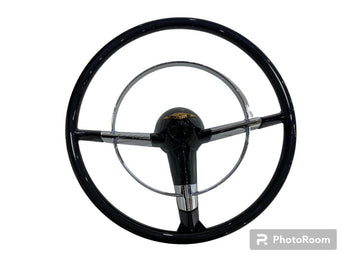 1955-56 Chevy Car 15 Inch Steering Wheel 55-56 Bel Air, 55-56 One-Fifty Series