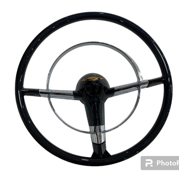 1955-56 Chevy Car 15 Inch Steering Wheel 55-56 Bel Air, 55-56 One-Fifty Series