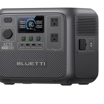 BLUETTI AC70 1000W 768Wh Portable Power Station Solar Generator