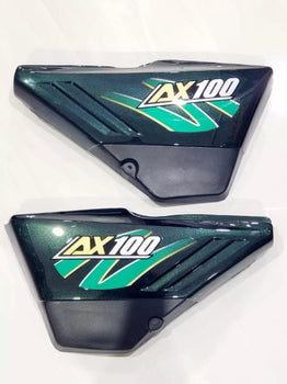 MALETICAS DE AX100 VERDE OSCURO SIDE COVERS SET