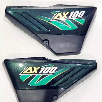 MALETICAS DE AX100 VERDE OSCURO SIDE COVERS SET