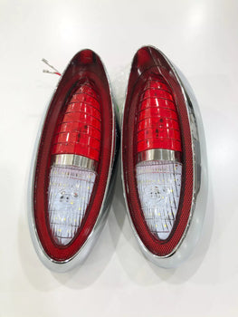 1954 CHEVROLET, TAILLIGHT ,Cars Complete W/ Bezel & Lens(PAIRS)