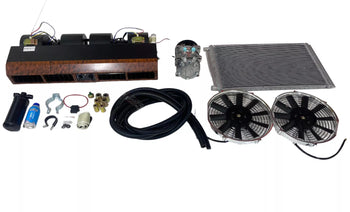 A/C KIT UNIVERSAL UNDERDASH EVAPORATOR 12v Kit AIRE DE CARRO