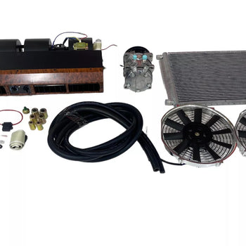 A/C KIT UNIVERSAL UNDERDASH EVAPORATOR 12v Kit AIRE DE CARRO