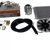 A/C KIT UNIVERSAL UNDERDASH EVAPORATOR 12v Kit AIRE DE CARRO (5 SALIDAS)