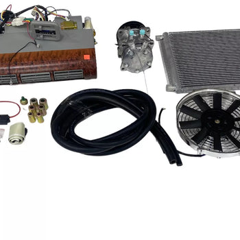 A/C KIT UNIVERSAL UNDERDASH EVAPORATOR 12v Kit AIRE DE CARRO (5 SALIDAS)