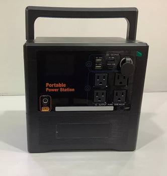 GENERADOR RECARGABLE 1300-WATT, PORTABLE POWER STATION