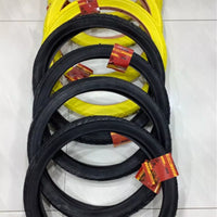 20x2.125(57-406) 8 HIGH QUALITY STREET DESIGN BLACK AND YELLOW BMX TIRES