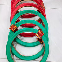 20x2.125(57-406) 6 HIGH QUALITY STREET Red and Green TIRES