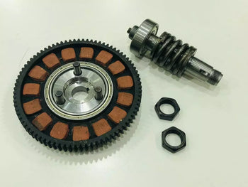 COMPLETE CLUTCH ASSEMBLY TRANSMISSION FOR 2 STROKE GAS MOTORIZED BIKE 80CC