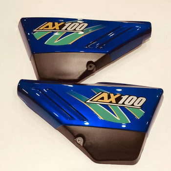 MALETICAS DE AX100 AZUL SIDE COVERS SET