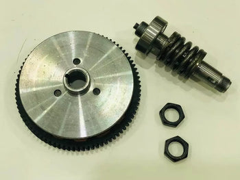 COMPLETE CLUTCH ASSEMBLY TRANSMISSION FOR 2 STROKE GAS MOTORIZED BIKE 80CC