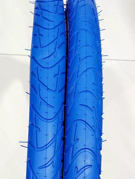 700X42C(42-622)28 X1.75 TWO BLUE TIRES HIGH QUALITY NEW STREET TIRE FITS 29 BIKE