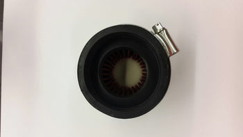 60mm Carburetor Air Filter For 2-Cycle 49cc 60cc 80cc Motorized Bicycle Red