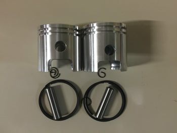 MOTORIZED BICYCLE PISTON KIT 66CC ,80CC FOR GT5 SKYHAWK AND FLYING HORSE MOTORS