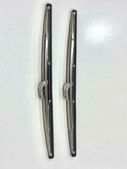 1955-1957 Chevy CHROME  WIPER SET 2 PIECE ,JUEGO DE ESCOBILLAS CROMADAS 2 PIECE