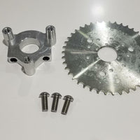 1.5" Hub 415 Chain CNC 42T Sprocket With Adapter 49cc-80cc  Motorized Bicycle