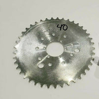 MOTORIZED BICYCLE SPROCKET 40T WORKS WITH MAG WHEELS OR THREE POINT ADAPTERS