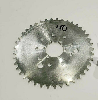 MOTORIZED BICYCLE SPROCKET 40T WORKS WITH MAG WHEELS OR THREE POINT ADAPTERS