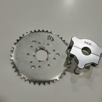 1" Hub 415 Chain CNC 42T Sprocket With Adapter 49cc-80cc  Motorized Bicycle