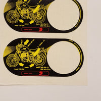 ETZ 251 GAS TANK DECAL  SET, JUEGO DE 2 CALCAMONIAS DEL TANQUE DE ETZ 251