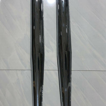 NEW EXHAUSTS CHROME (PAIR)type 640 JAWA 350 (634,632,638,639,640)TUBOS DE ESCAPE