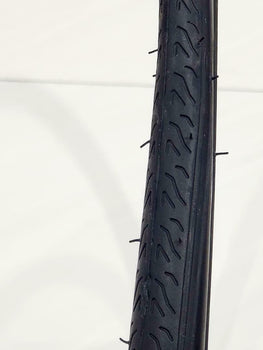 700X23C TIRE (23-622) ONE  HIGH QUALITY BLACK BICYCLE TIRE STREET TIRE DESIGN