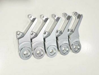 BICYCLE ALUMINUM 5 PACK CNC DISC BRAKE ADAPTER WORKS ON FRONT AND REAR BIKE SIDE