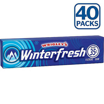 Wrigley's Winterfresh Gum Twin Box, 40 pk.