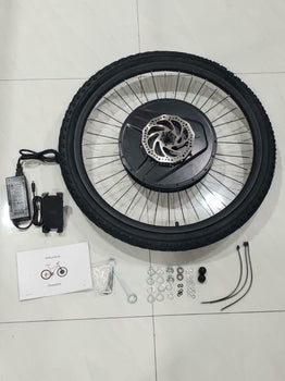 MOTORIZAD BICYCLE 36V 350W Smart E-wheel kit with36V 10.7Ah Lithium Battery-26in