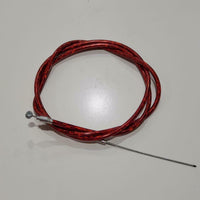 MOTORIZED BICYCLE  AND BICYCLE  BRAKE  CABLE  RED
