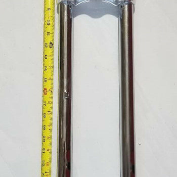 MOTORIZED BICYCLE TRIPLE TREE BICYCLE FORK 1 1/8″ threadless 31″ CHROMED