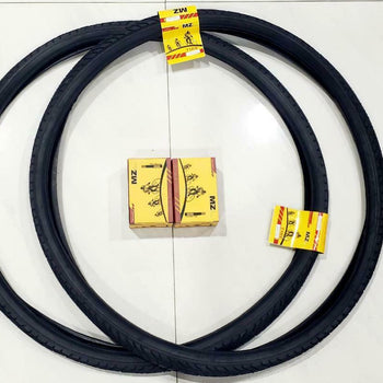 700 X38 (40-622) TWO HIGH QUALITY BLACK  TIRES AND 2 INNER TUBES FIT 29 WHEELS