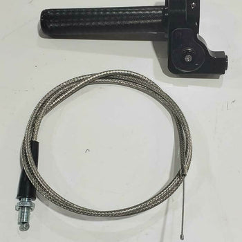 MOTORCYCLE PERFOMRANCE BILLET THROTTLE, PUÑO RAPIDO UNIVERSAL Y CABLE ACELERADOR