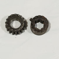 MOTORCYCLE KICKSTARTER PINION ETZ/250, PEÑONES SISTEMA DE ARRANQUE MZ ETZ 250