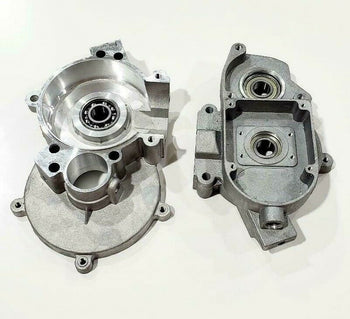 MOTORIZED BICYCLE Engine Cases WITH 3 BEARING  (2 halves) 66/80CC