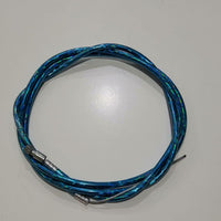 MOTORIZED BICYCLE  AND BICYCLE  BRAKE  CABLE  BLUE