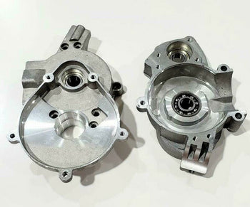 MOTORIZED BICYCLE Engine Cases WITH 3 BEARING  (2 halves) 66/80CC