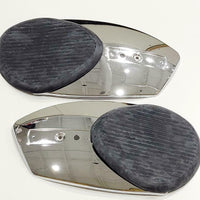 MZ TS 250 METAL AND RUBBER GAS TANK COVERS,  ESCARCHA DE METAL Y GOMA TS 250