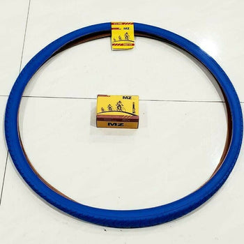 28X1.1/2 TIRE BICYCLE(40-635)ONE HIGH QUALITY STREET BLUE TIRE  AND 1 INNER TUBE